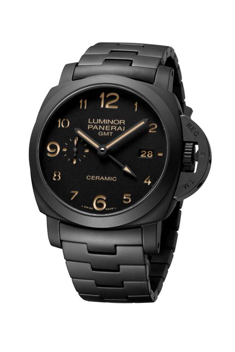 cinturino panerai luminor gmt|luminor ceramica gmt.